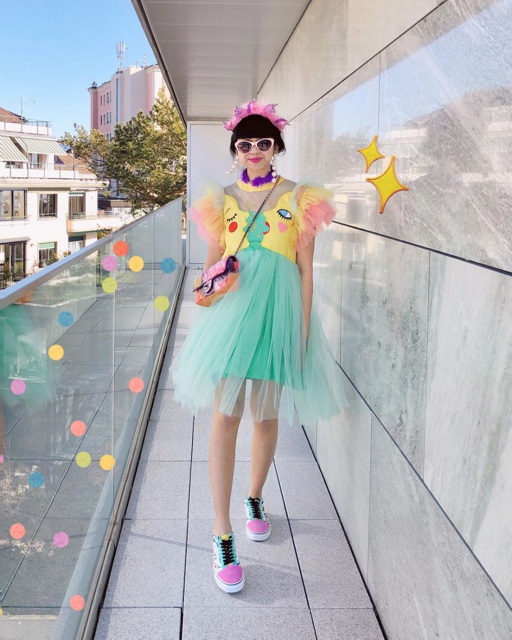 10 Gaya unik Diana Rikasari, patung lilinnya dipamerkan di Swiss