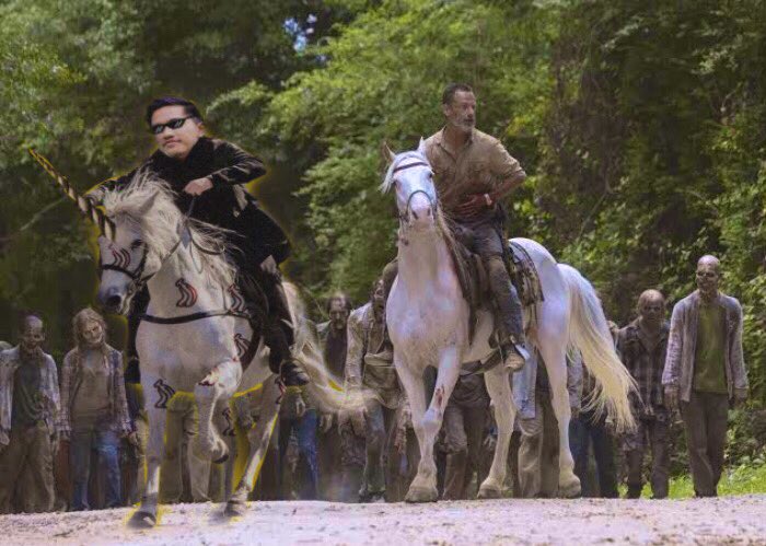 10 Foto editan lucu Kaesang naik unicorn ini bikin cengar-cengir