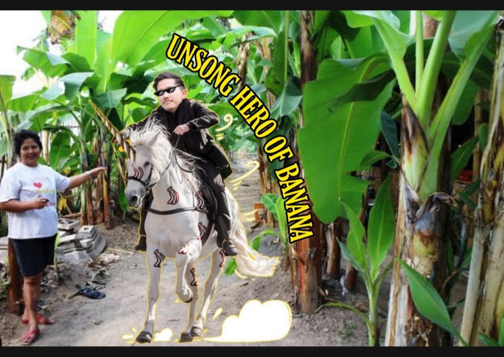 10 Foto editan lucu Kaesang naik unicorn ini bikin cengar-cengir