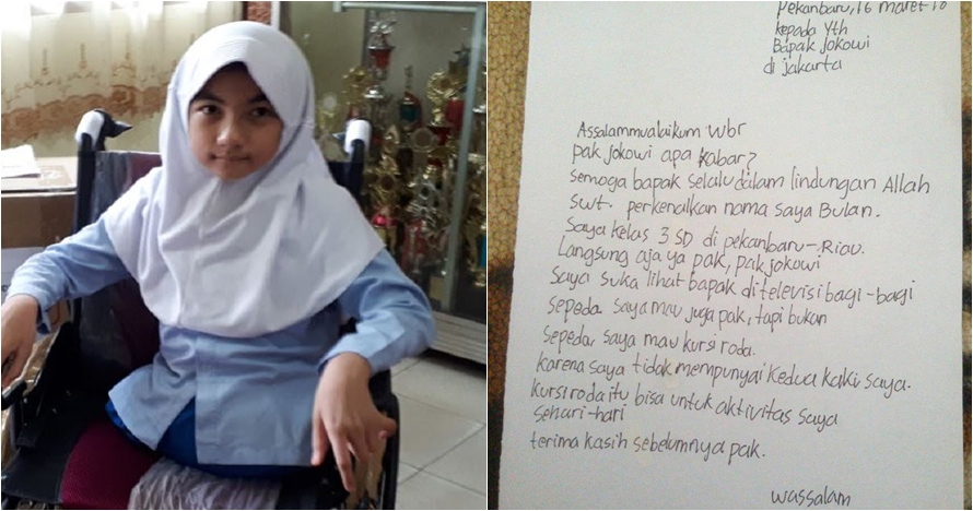 Shakira Aurum dan 4 anak ini dapat hadiah spesial dari Jokowi