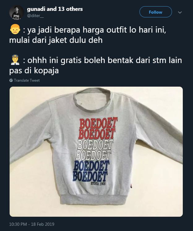10 Cuitan lucu 'berapa harga outfit lo' ini bikin nyengir sendiri