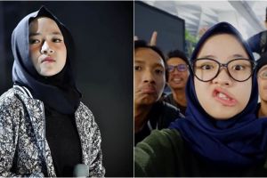 10 Pose konyol Nissa Sabyan, ekspresinya beda dengan di panggung