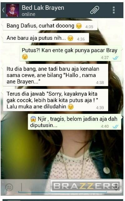 12 Obrolan lucu lagi putus cinta ini bikin meringis