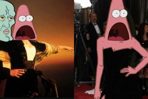 10 Editan Patrick Star berlagak bak manusia ini bikin cekikikan