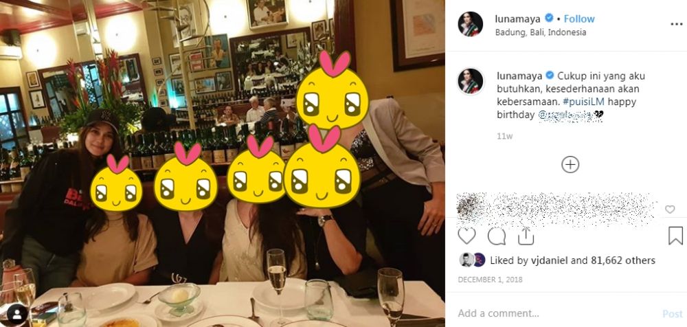 5 Puisi karya Luna Maya, terbaru untuk Reino Barack & Syahrini?