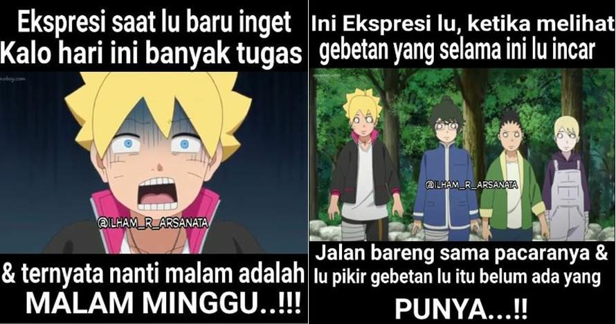 10 Meme lucu Boruto Naruto Next Generation ini bikin senyum tipis