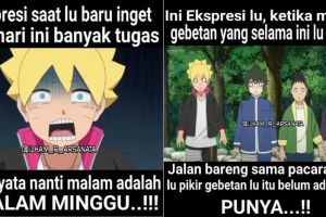 10 Meme lucu Boruto Naruto Next Generation ini bikin senyum tipis