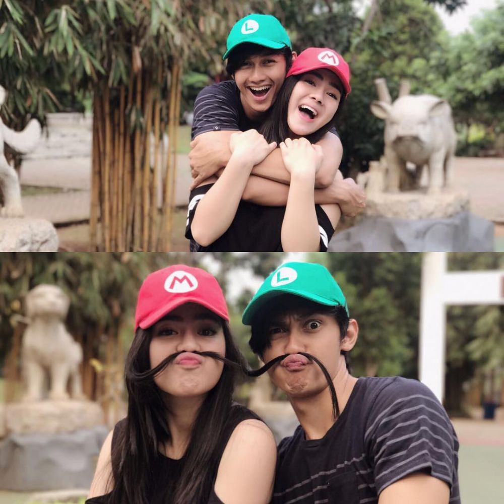 10 Pose kocak Caesar Hito & Felicya, jadi gagal romantis deh