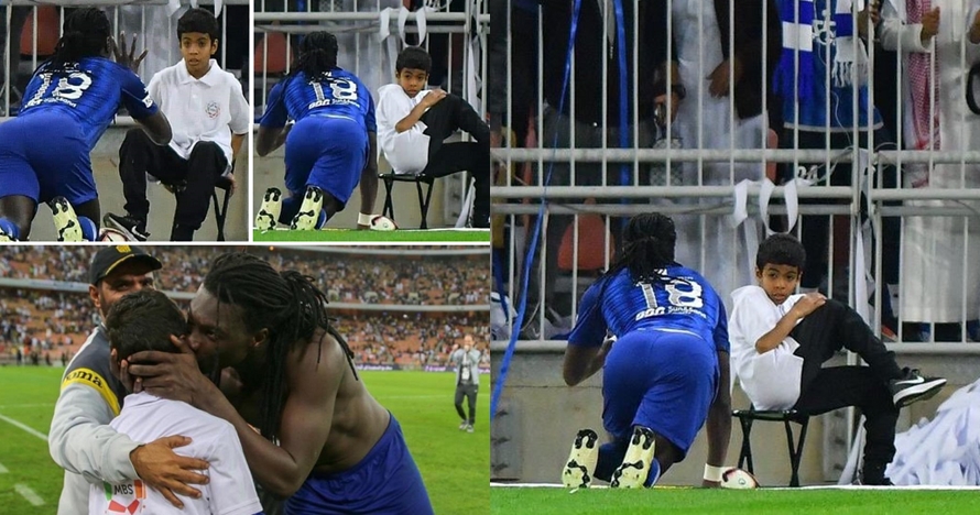 Selebrasi pemain ini bikin anak gawang takut lari terbirit-birit