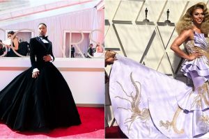 11 Seleb kenakan busana unik di red carpet Piala Oscar 2019