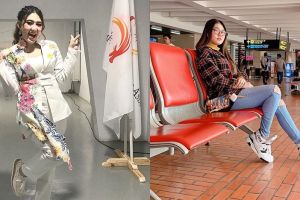 Harga 12 sneakers Via Vallen ini bikin melongo, ada setara motor