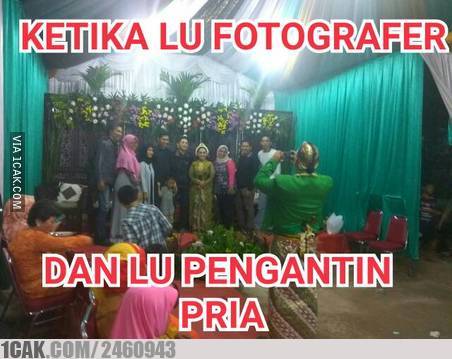12 Momen absurd pengantin ini bikin ngakak