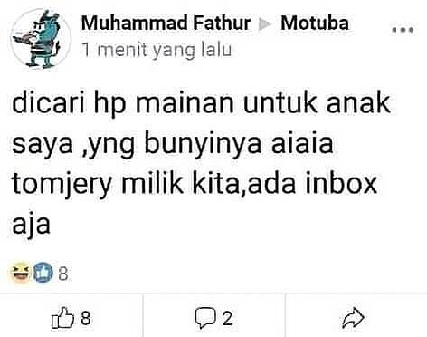 12 Status Facebook lucu orang 'di negara berkembang' ini kocak