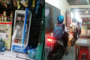 12 Foto absurd di warung ini cuma ada di Indonesia, bikin ketawa