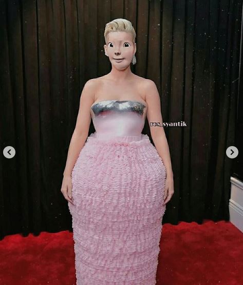 10 Editan foto tokoh kartun di red carpet, ada Kak Ros Upin Ipin