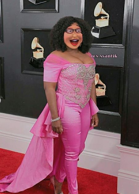 10 Editan foto tokoh kartun di red carpet, ada Kak Ros Upin Ipin