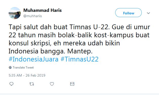 15 Cuitan lucu rayakan Indonesia juara Piala AFF U-22