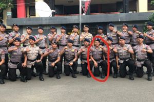 Sani Rizki, pencetak gol Timnas U-22 yang juga polisi