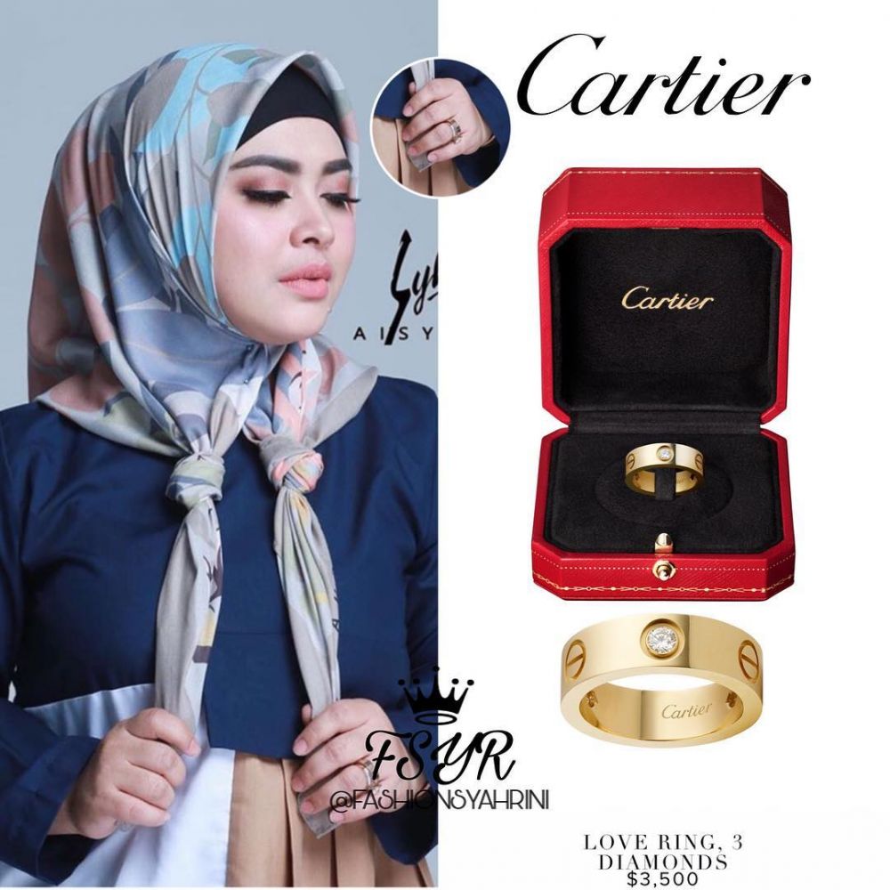 10 Perhiasan mewah Syahrini & Aisyahrani, sama-sama glamor