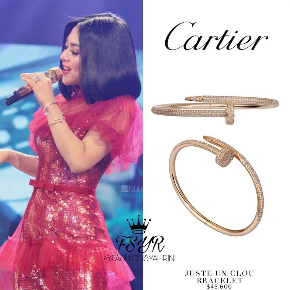 10 Perhiasan mewah Syahrini & Aisyahrani, sama-sama glamor