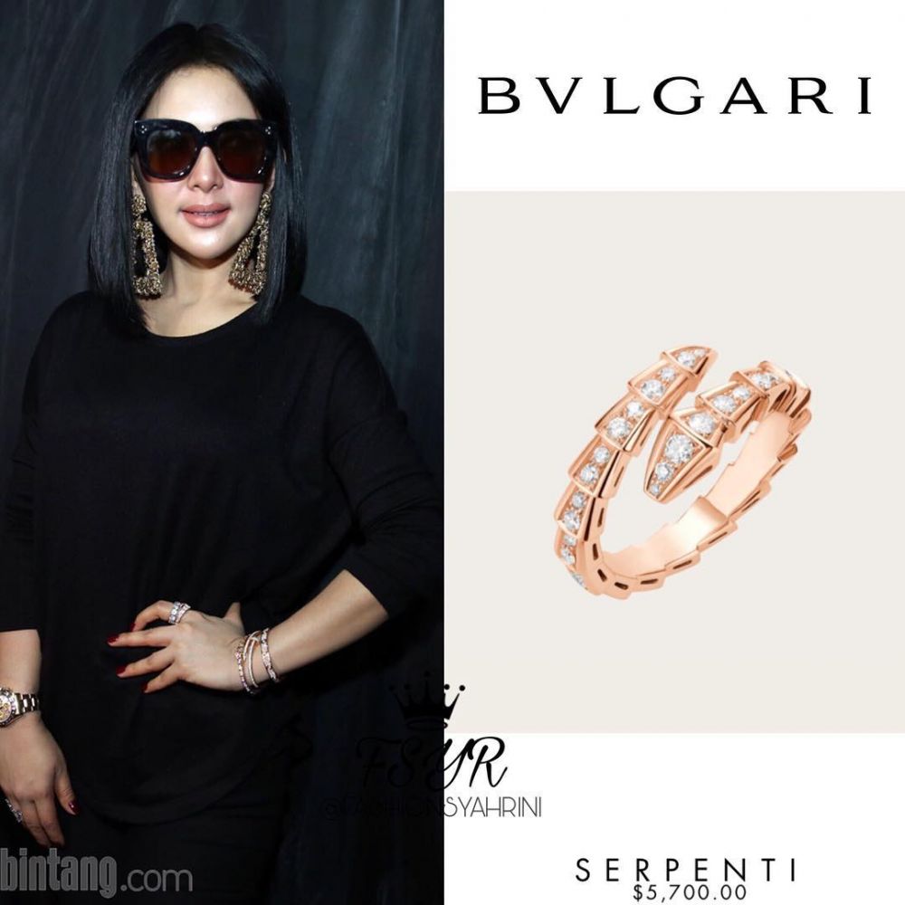10 Perhiasan mewah Syahrini & Aisyahrani, sama-sama glamor
