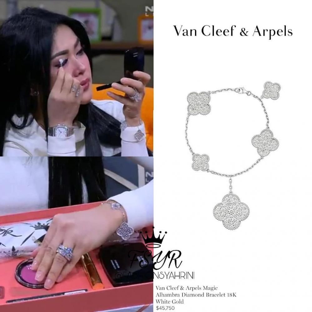 10 Perhiasan mewah Syahrini & Aisyahrani, sama-sama glamor