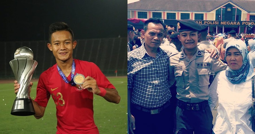 10 Transformasi Sani Rizki, polisi hingga jadi bintang timnas