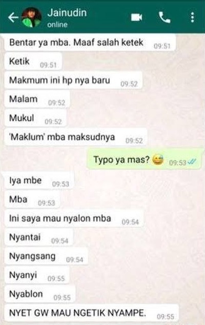 11 Chat salah paham ojek online & penumpang ini bikin mikir keras