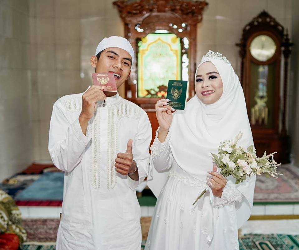 Viral pernikahan mahar Rp 10 ribu ini punya alasan romantis