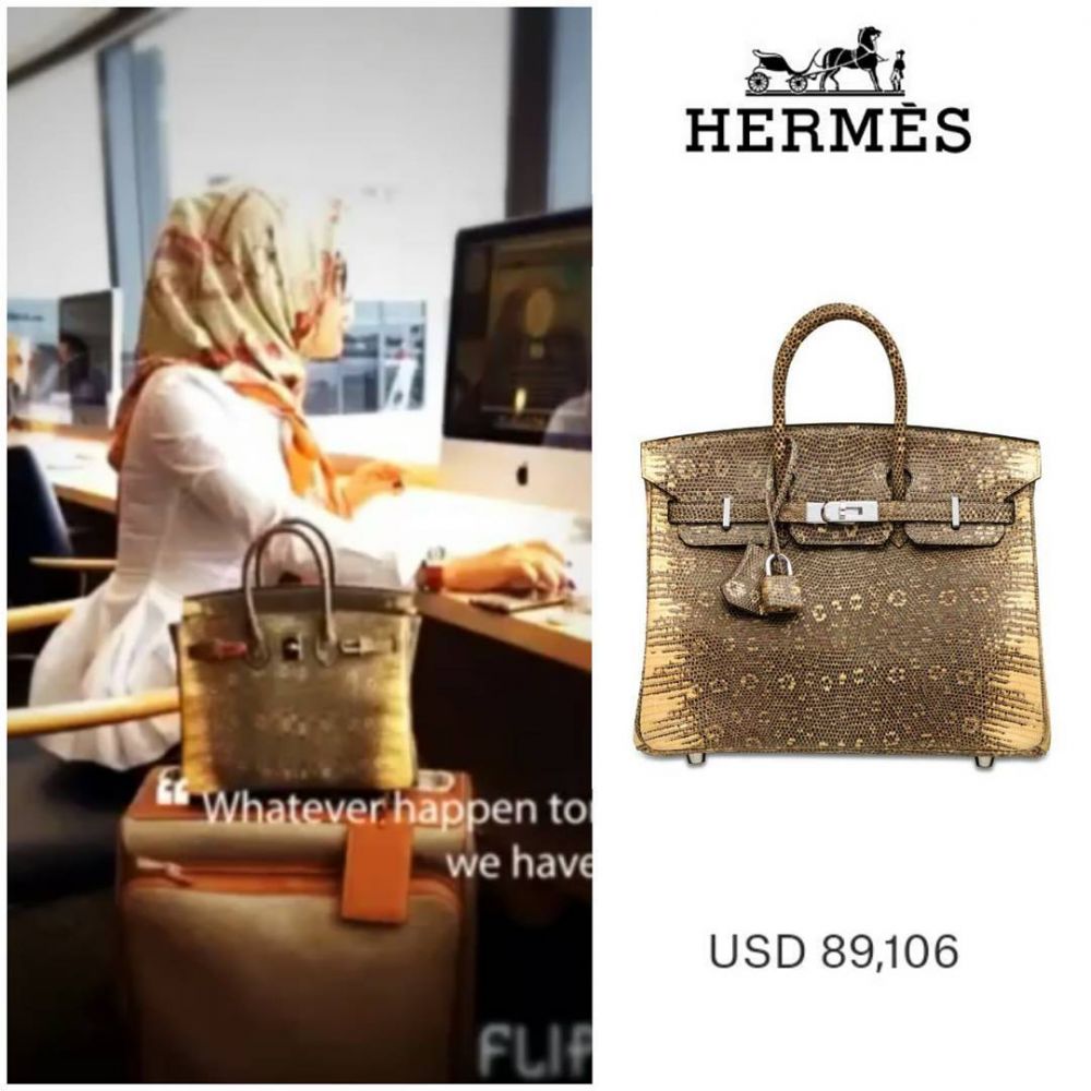 15 Koleksi tas Hermes milik Syahrini ini harganya di atas Rp 1 M