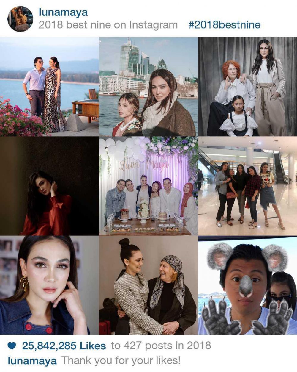 4 Perubahan di IG Luna Maya usai Syahrini & Reino Barack menikah