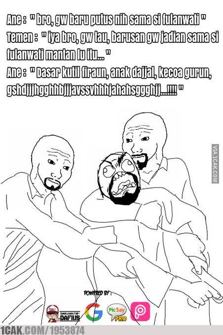 12 Meme lucu 'pacar ditikung teman' ini bikin ketawa prihatin