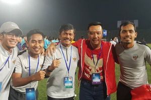 Jokowi beri bonus Rp 200 juta untuk setiap pemain Timnas U-22