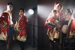 5 Inspirasi pemotretan maternity seleb bertema olahraga, unik