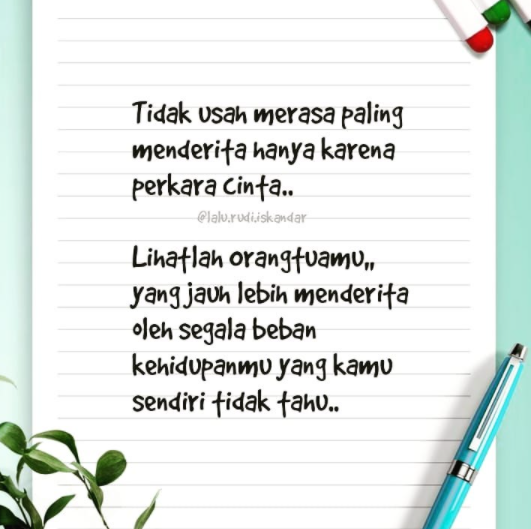 81 Kata-kata mutiara untuk orang tua tersayang yang bikin haru
