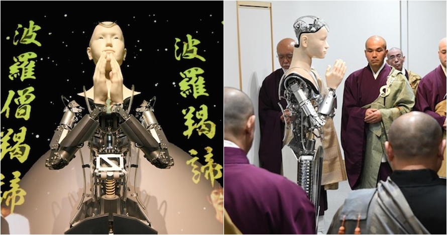 5 Aksi Mindar, robot keren berikan ajaran agama di kuil