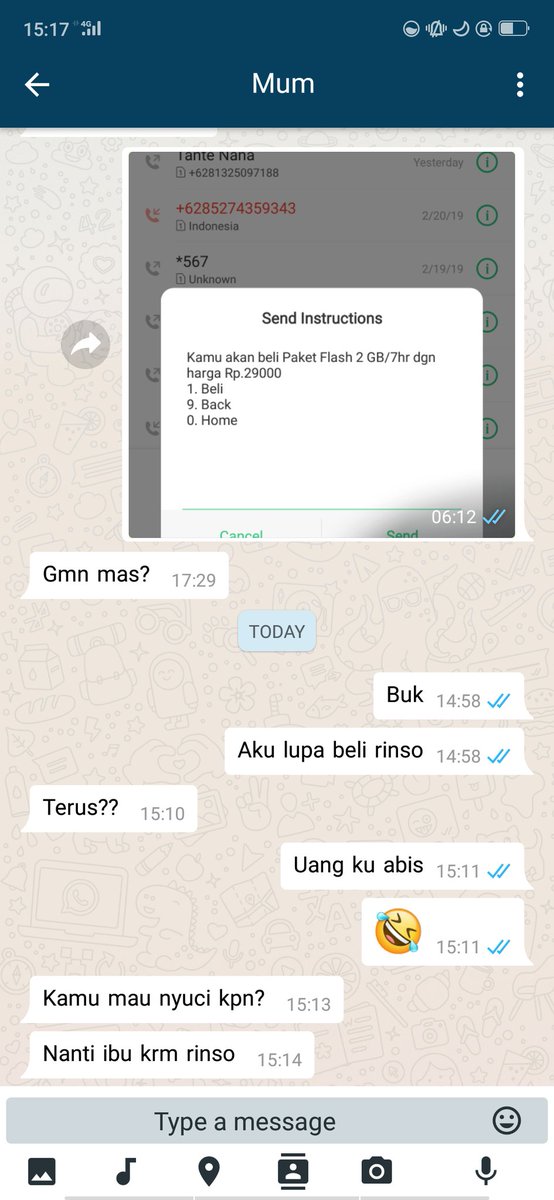 8 Obrolan lucu anak minta uang ke orangtua ini bikin nyengir