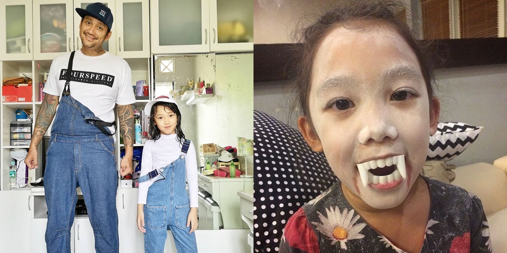 10 Potret lucu Jenaka, anak kelima Tora Sudiro & Mieke Amalia