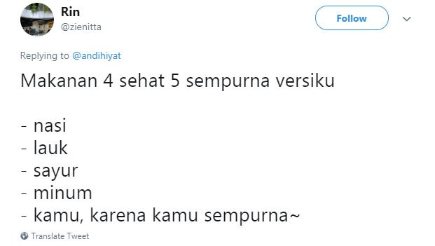 10 Varian menu 4 sehat 5 sempurna ini malah bikin tepuk jidat