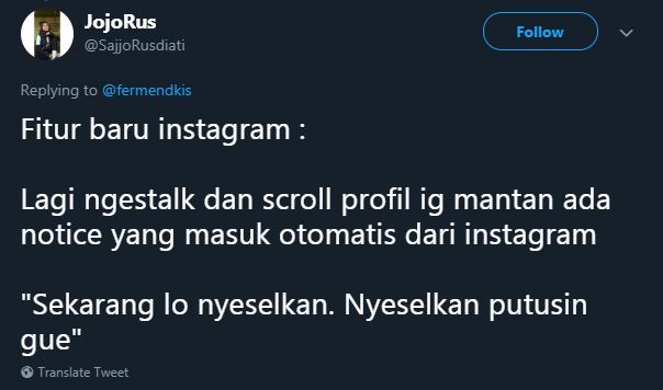 10 Cuitan lucu 'fitur baru Instagram' ini bikin tersenyum kecut