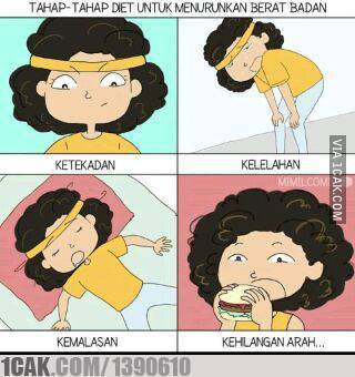 12 Meme lucu susahnya diet ini bikin para cewek nyengir