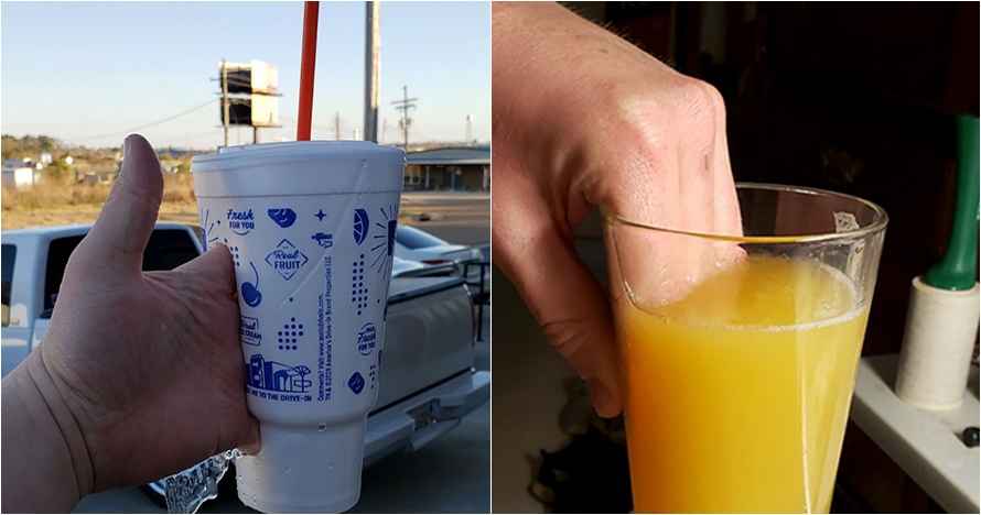 15 Cara orang pegang gelas ini dijamin bikin tepuk jidat