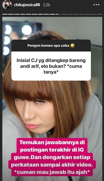 Isu ditangkap bersama Andi Arief, ini respons santai Chika Jessica