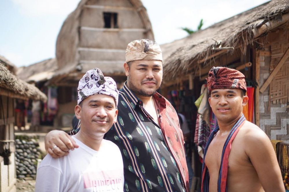 8 Momen kedekatan Ruben Onsu & Anwar Sanjaya, bak saudara kembar