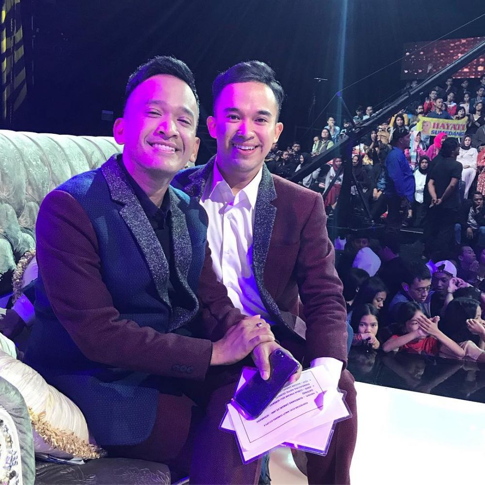 8 Momen kedekatan Ruben Onsu & Anwar Sanjaya, bak saudara kembar