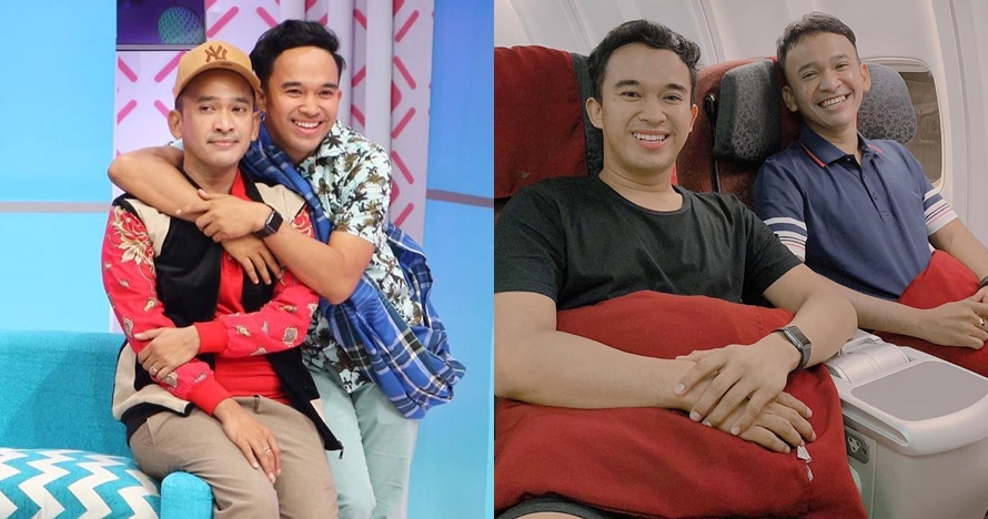 8 Momen kedekatan Ruben Onsu & Anwar Sanjaya, bak saudara kembar