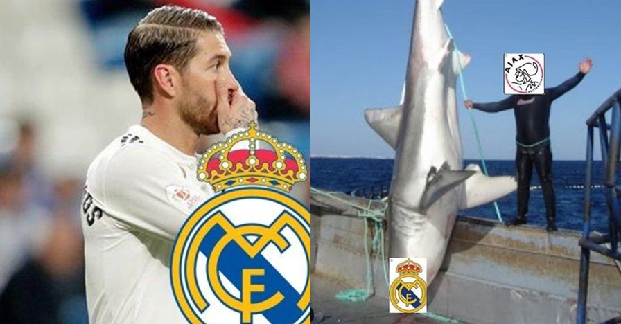 7 Meme lucu kekalahan Real Madrid dari Ajax bikin sesak di dada