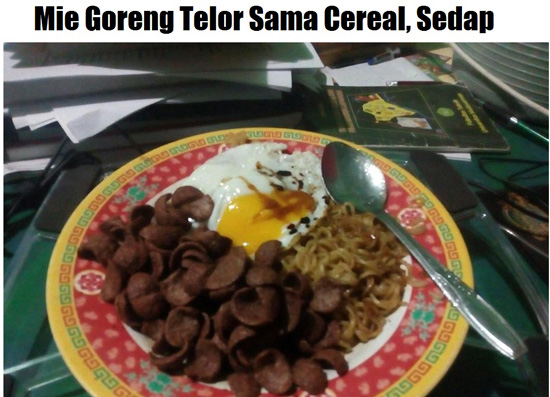 menu makanan absurd orang indonesia © berbagai sumber