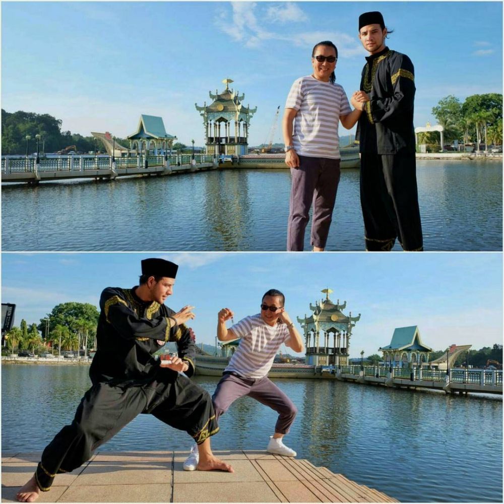 8 Potret Ammar Zoni saat bergaya silat harimau, auranya sangar 