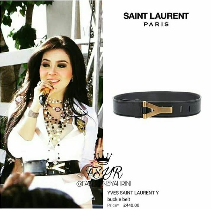 12 Koleksi ikat pinggang Syahrini, ada seharga motor matic premium